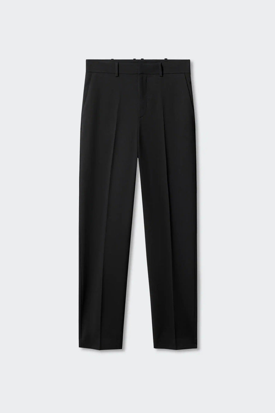 Pantalon color&eacute; - noir