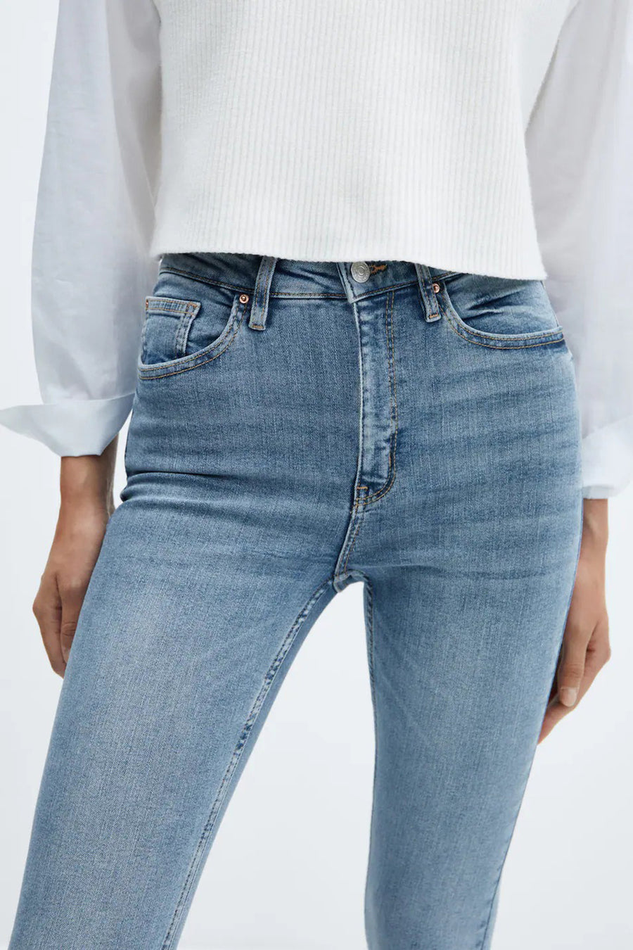 Jean skinny - bleu