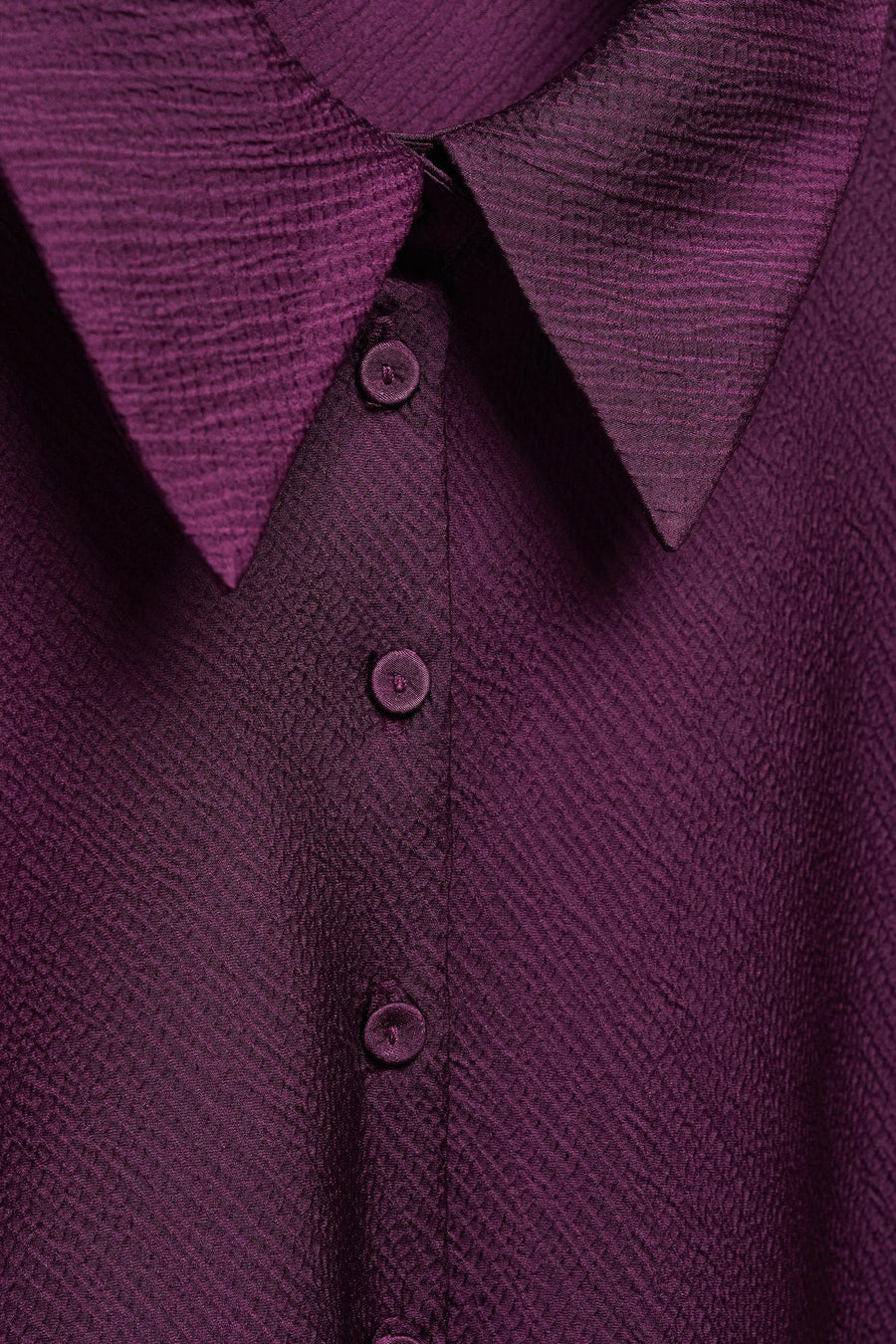 Chemise &agrave; manches longues - mauve