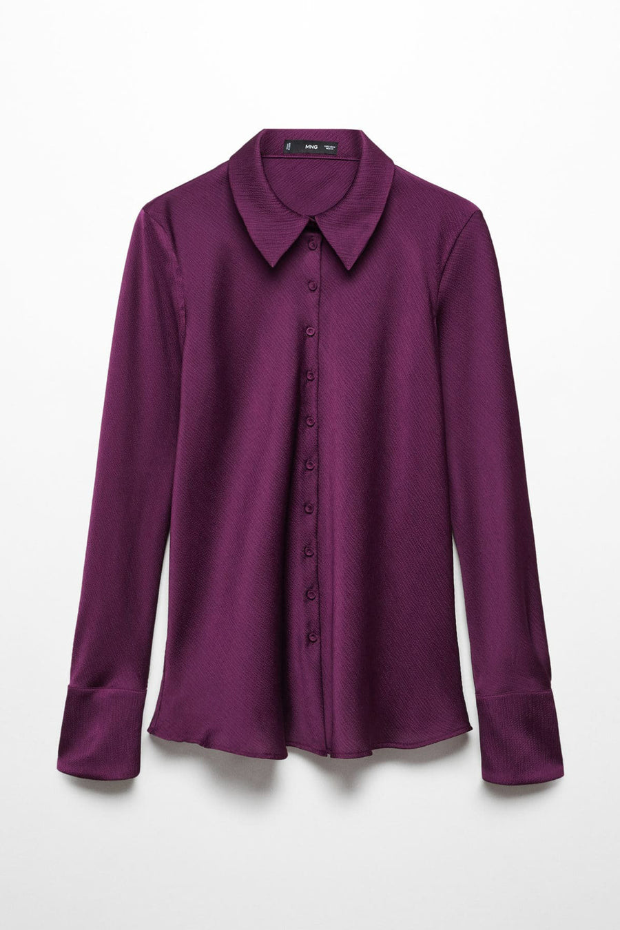 Chemise &agrave; manches longues - mauve