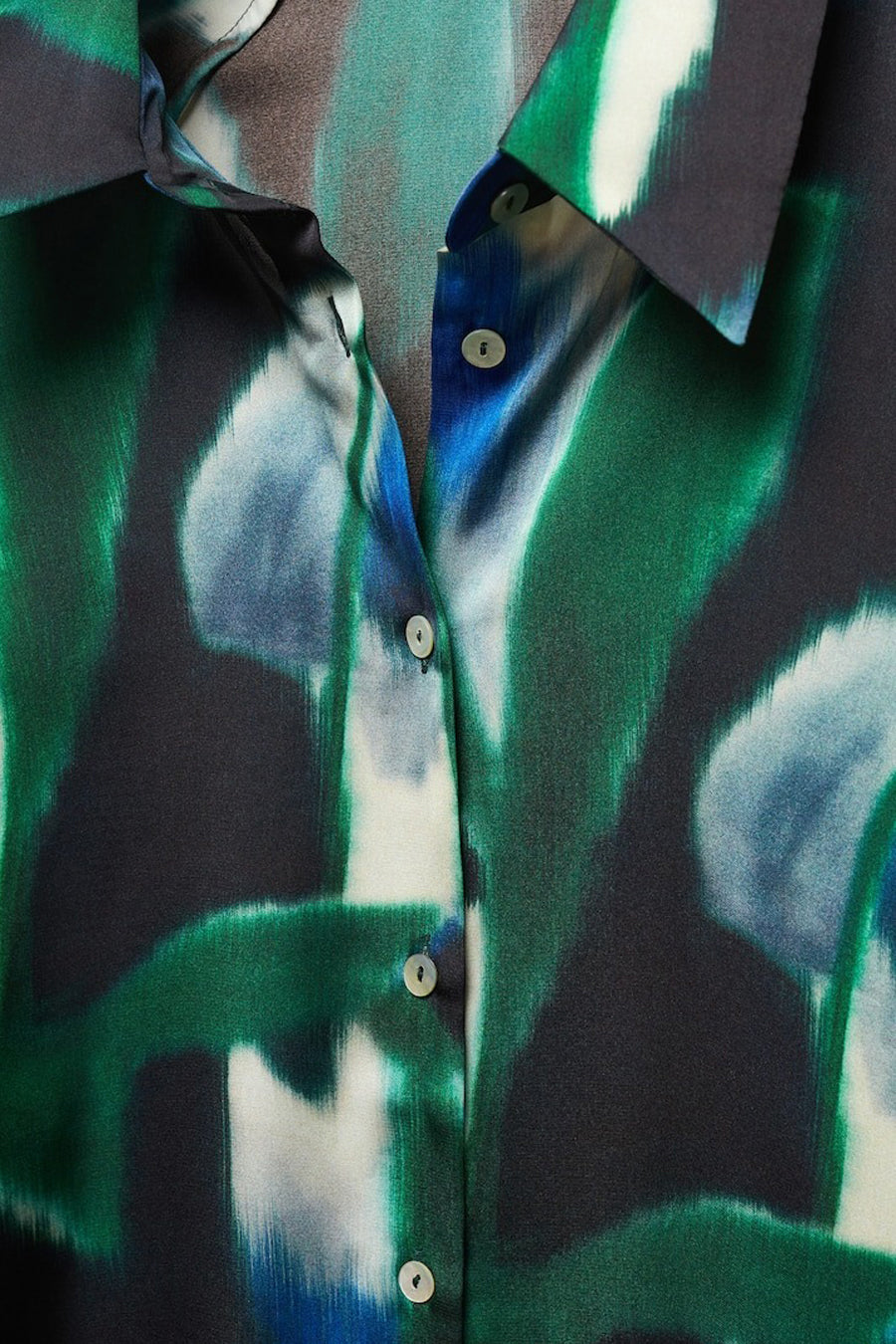 Chemise &agrave; manches longues - vert