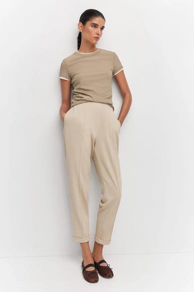 Colorbroek - beige