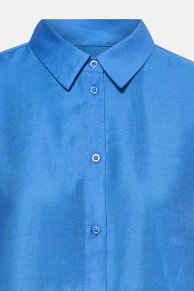 Hemd met korte mouwen - blauw