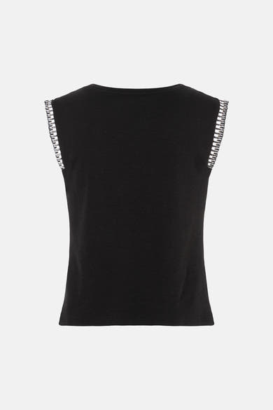 Top - noir