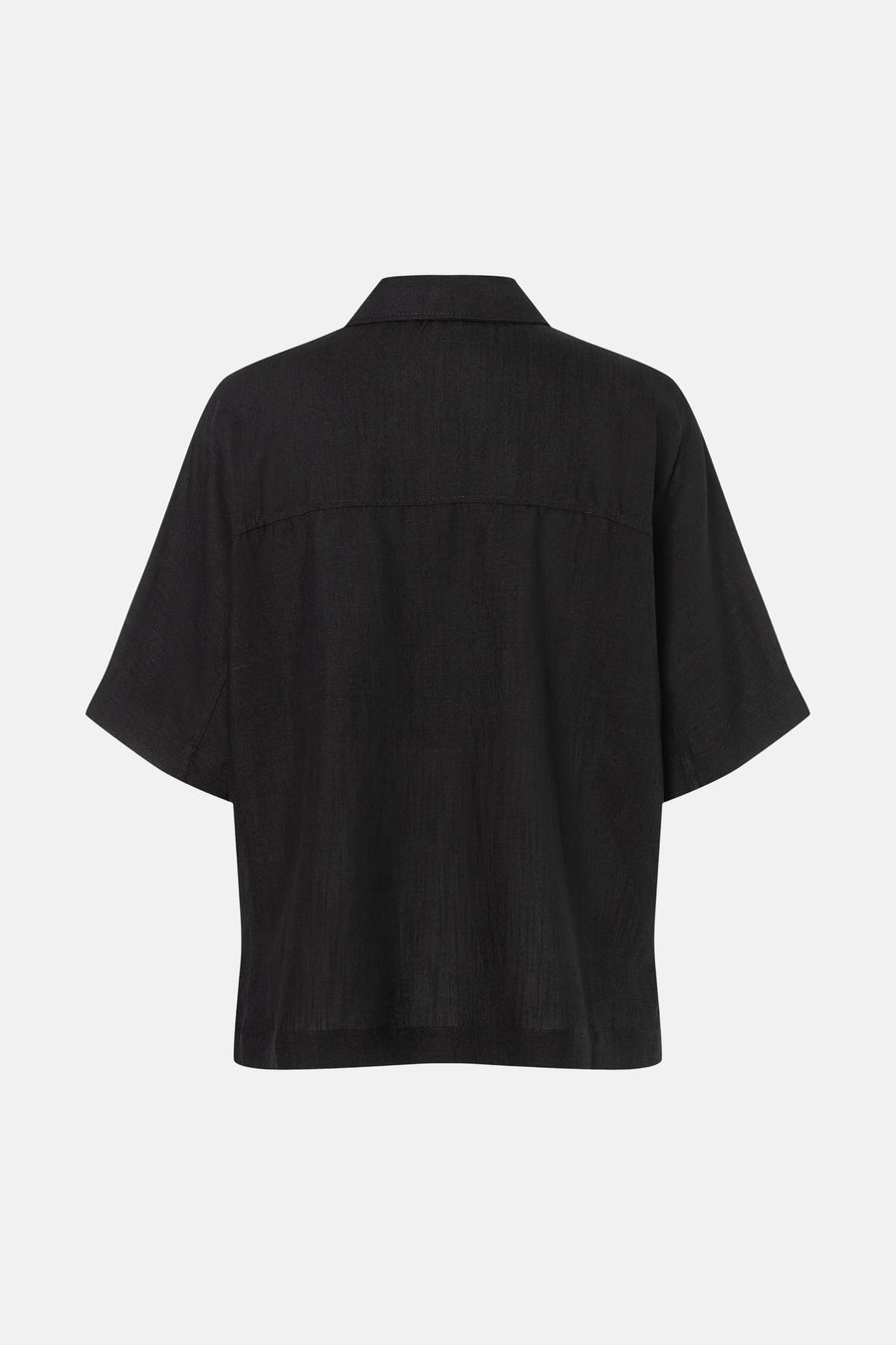 Chemisier (manches courtes) noir - MORE & MORE