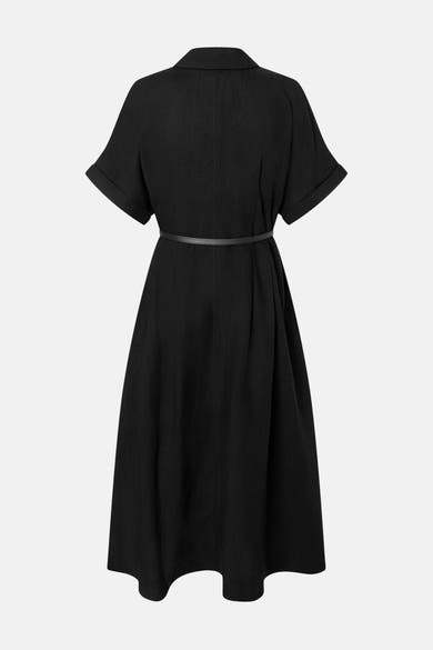 Robe à manches courtes - noir