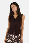 Gilet bruin - MORE & MORE