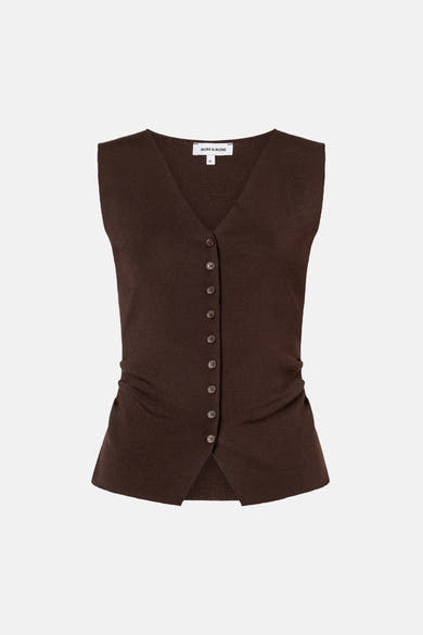 Gilet bruin - MORE & MORE