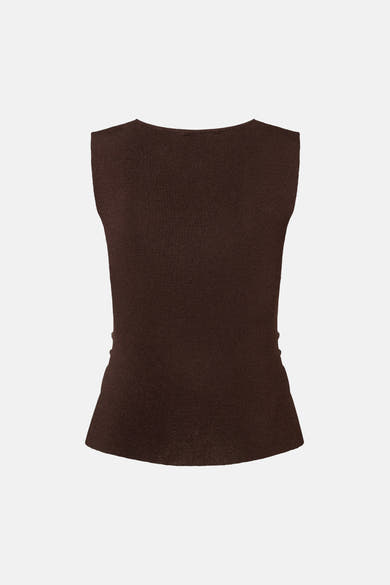Gilet bruin - MORE & MORE