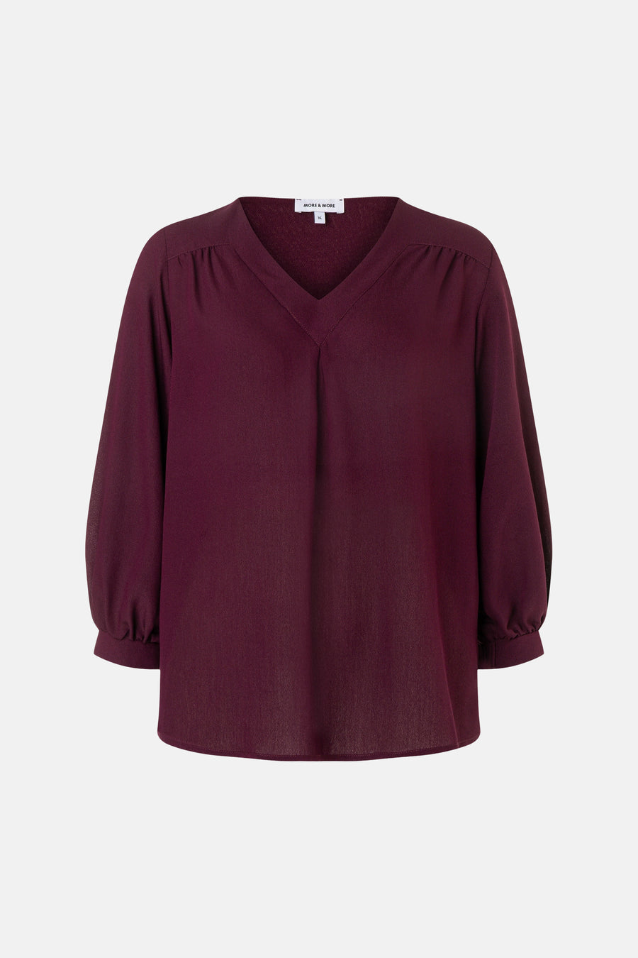 Chemisier (manches longues) rouge - MORE & MORE