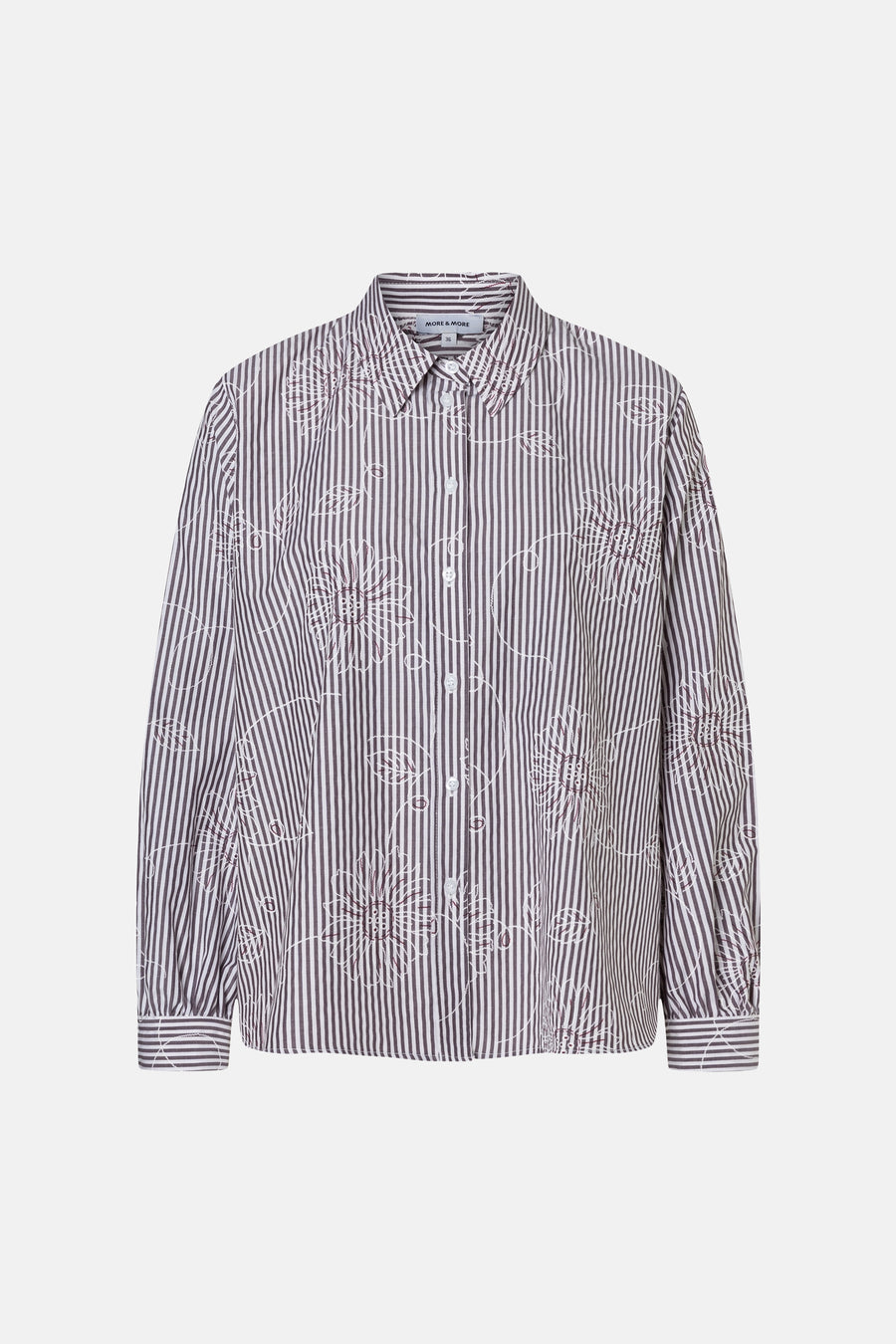 Hemd (lange mouwen) blauw - MORE & MORE