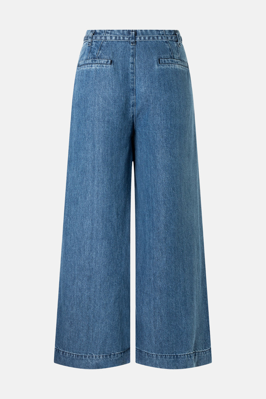 5-pocket broek - mid blue denim