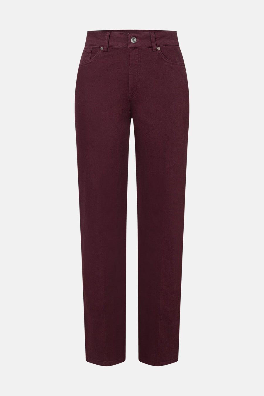 Pantalon 5 poches - rouge