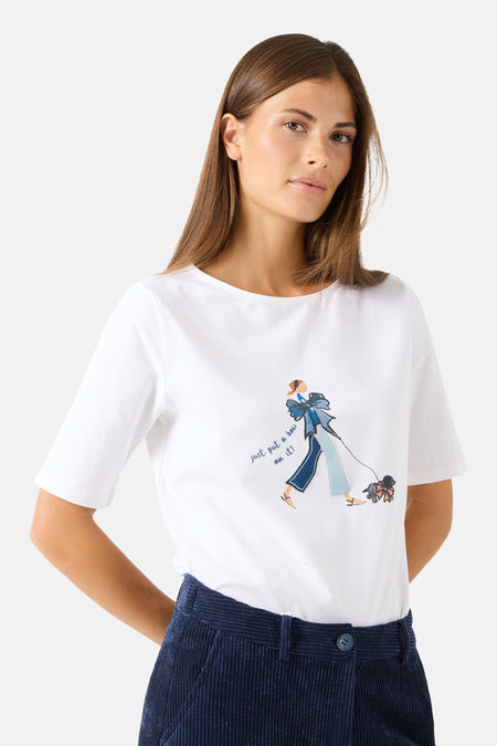 T-shirt (manches courtes) blanc - MORE & MORE