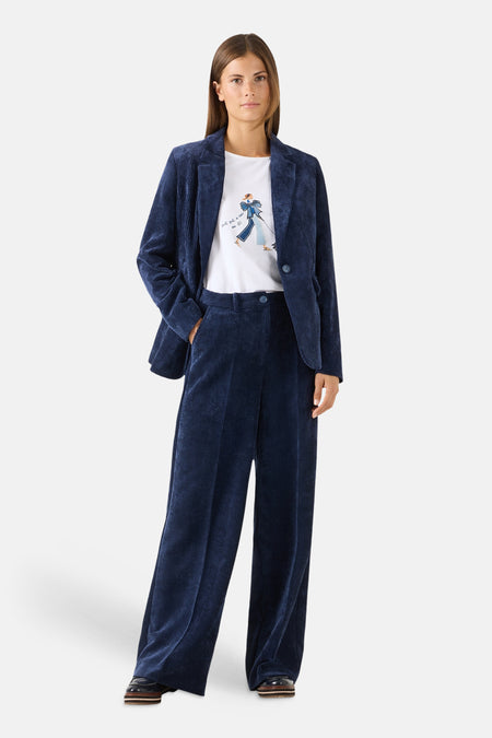 Pantalon de costume bleu - MORE & MORE