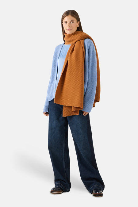 Jean large dark blue denim - MORE & MORE