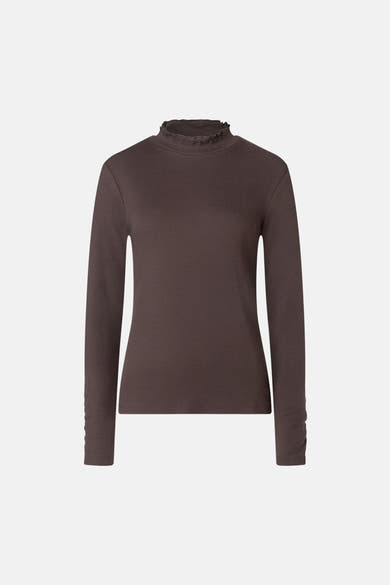 Top (manches longues) brun - MORE & MORE