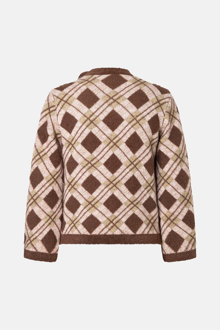 Dames tops pull korte mouw multicolore - MORE & MORE