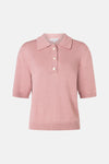 Dames tops pull korte mouw rose - MORE & MORE