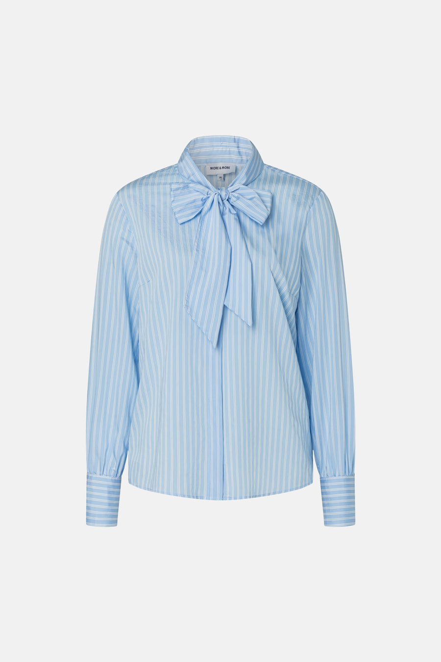 Chemisier (manches longues) bleu - MORE & MORE