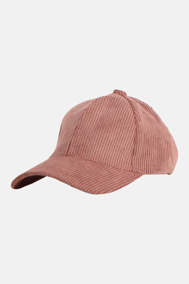 Casquette rose côtelée MORE & MORE