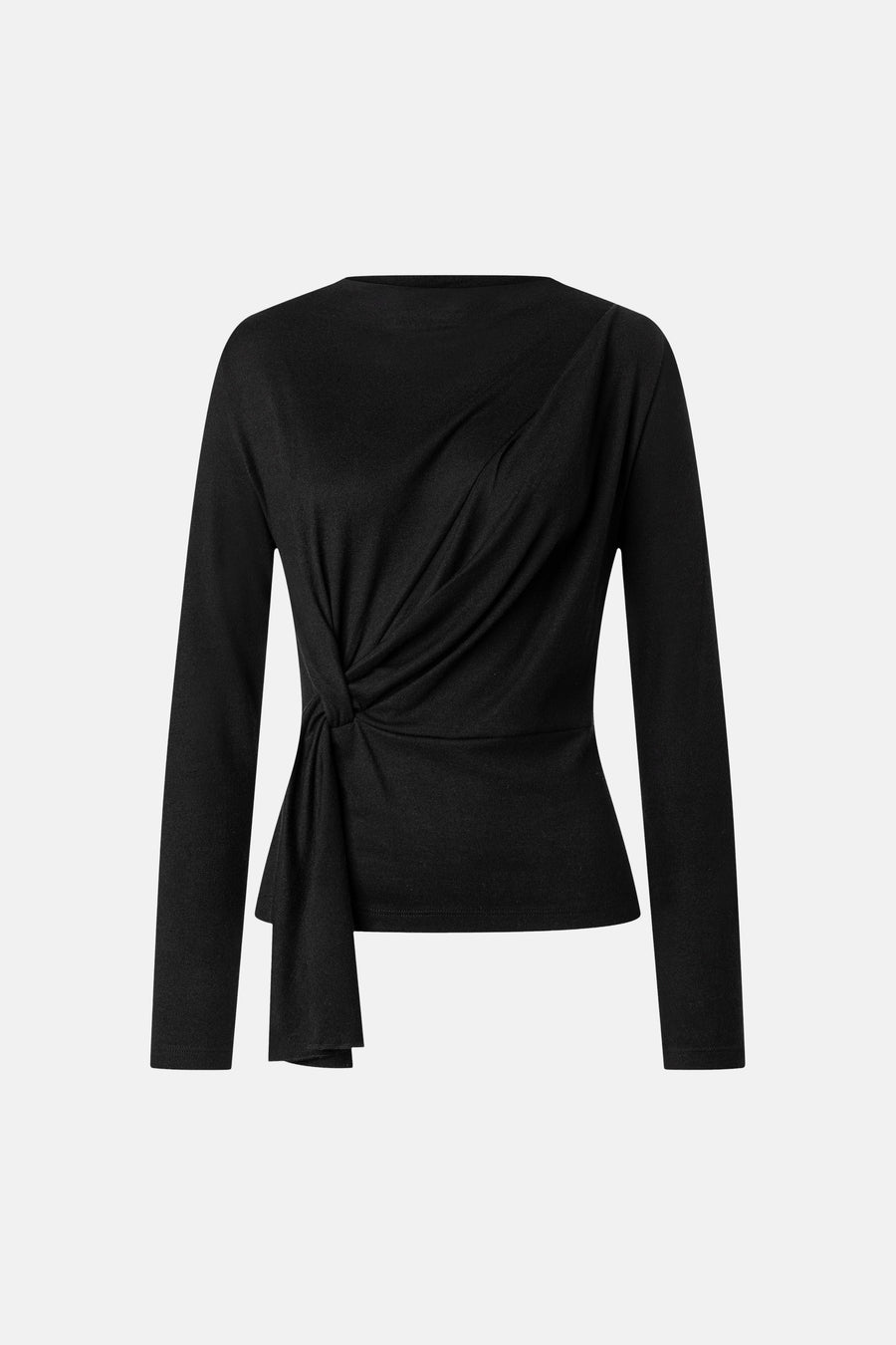 Pull col rond noir - MORE & MORE