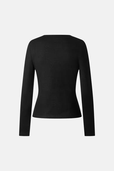 Pull col rond noir - MORE & MORE