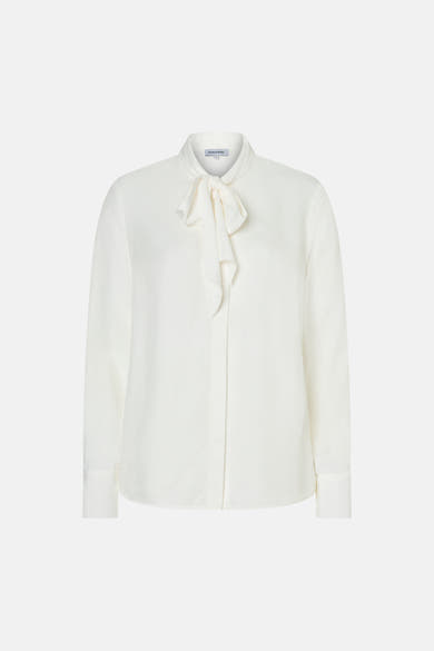 Chemisier (manches longues) blanc - MORE & MORE