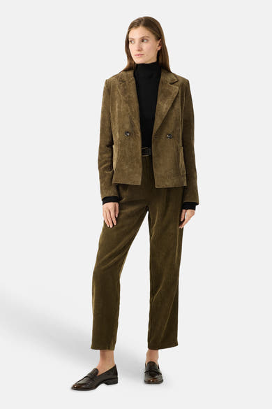 Dames tops blazer kostuum vert - MORE & MORE