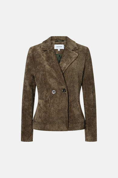 Dames tops blazer kostuum vert - MORE & MORE
