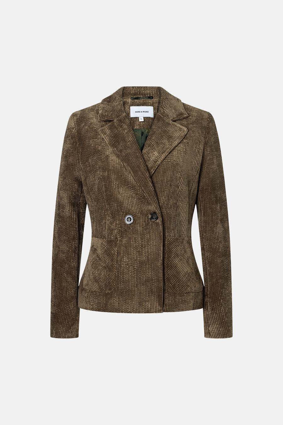 Dames tops blazer kostuum vert - MORE & MORE
