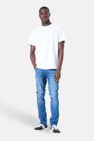 RUSSO - mid blue denim