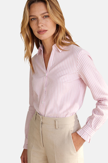 Chemisier (manches longues) rose - MORE & MORE