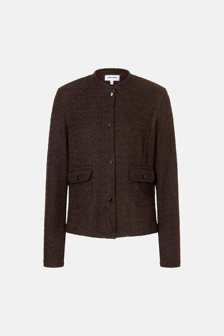 Cardigan brun - MORE & MORE