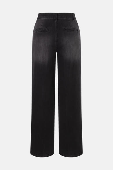 WIDE MM - dark grey denim