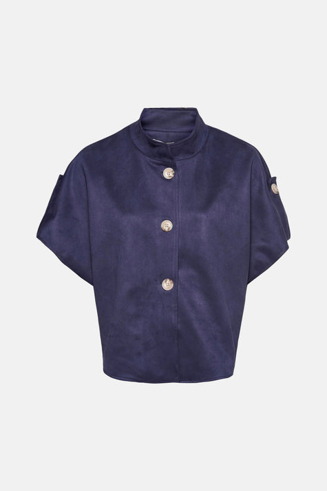 Cardigan Blauw - Terra di Siena