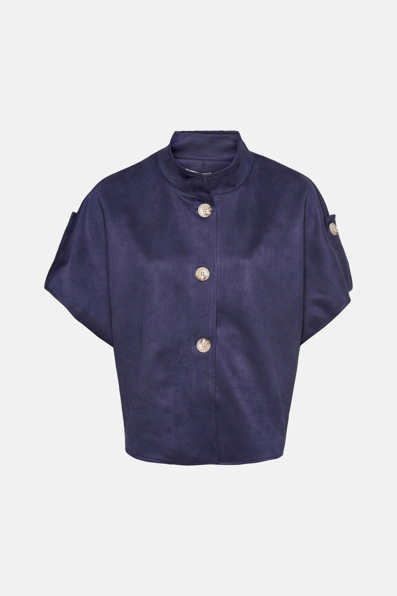Cardigan Bleu - Terra di Siena