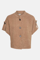 Cardigan Beige - Terra di Siena