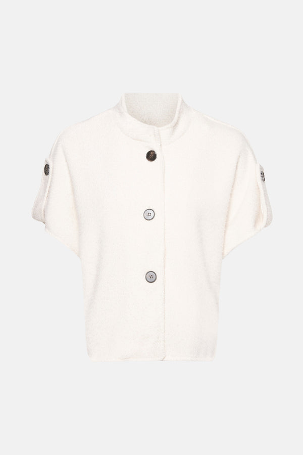 Cardigan Écru - Terra di Siena