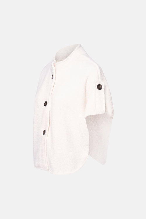 Cardigan Ecru - Terra di Siena