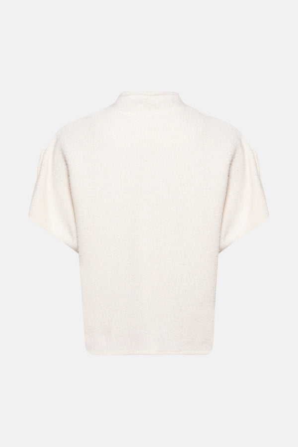 Cardigan Écru - Terra di Siena
