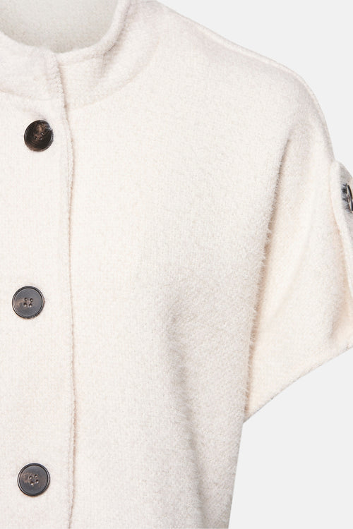 Cardigan Ecru - Terra di Siena