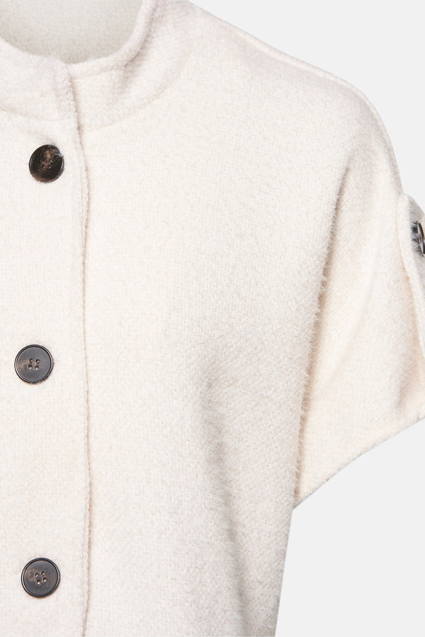 Cardigan Écru - Terra di Siena