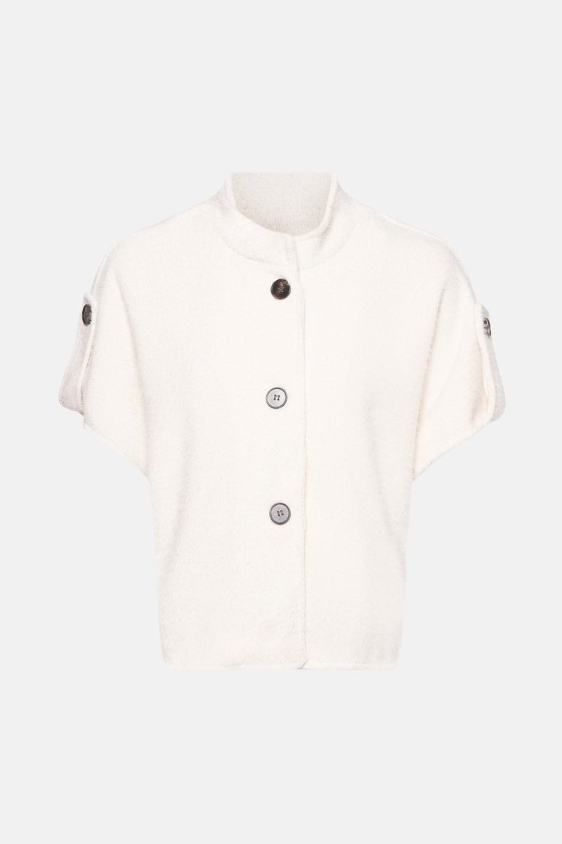 Cardigan Écru - Terra di Siena