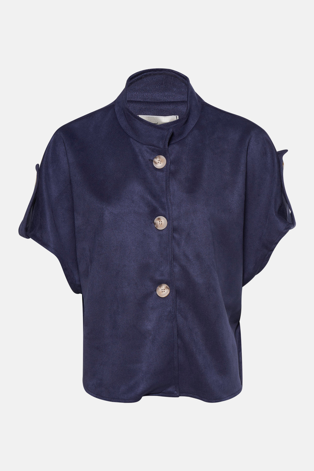 Cardigan blauw - Terra di Siena