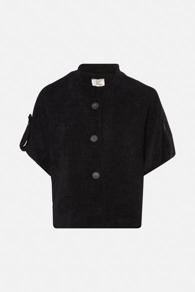 Cardigan Noir - Terra di Siena