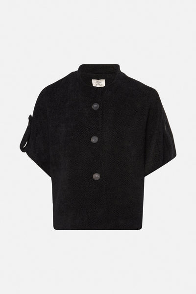 Cardigan Noir - Terra di Siena