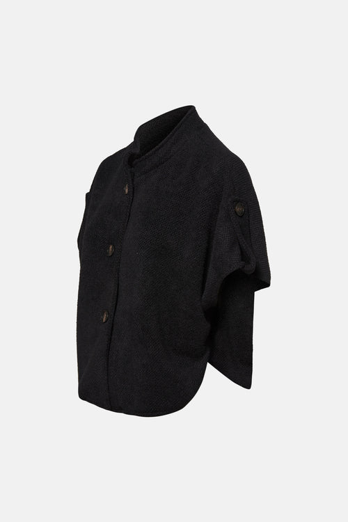 Cardigan Zwart - Terra di Siena