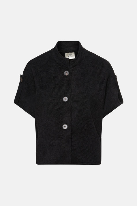 Cardigan Zwart - Terra di Siena