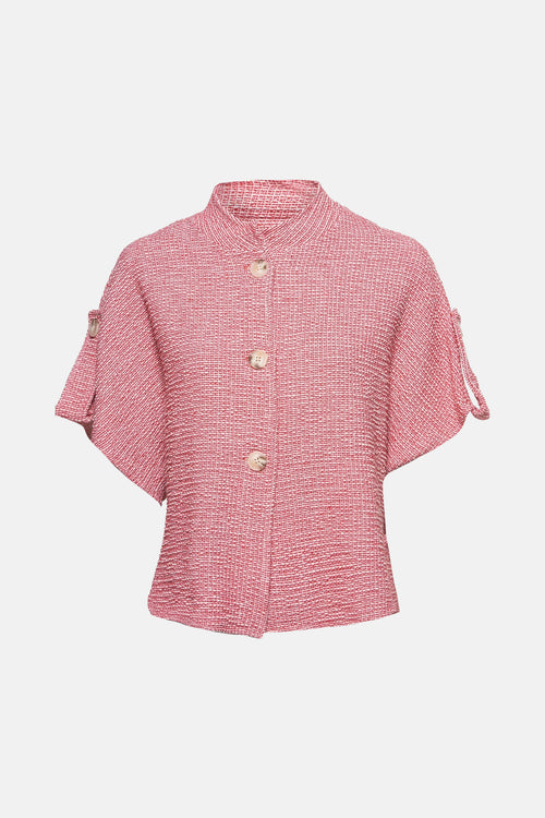 Cardigan Rood - Terra di Siena